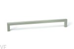 Uchwyt meblowy podłużny U 0056 160 Nikiel szczotkowany