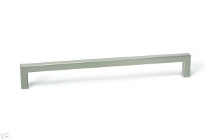 Uchwyt meblowy podłużny U 0056 192 Nikiel szczotkowany