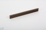 Uchwyt meblowy podłużny Angle 500 Aluminiowy brązowy