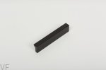 Uchwyt meblowy podłużny Angle 100 Aluminiowy czarny