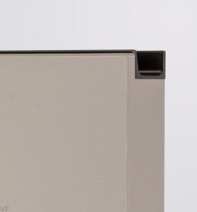 Uchwyt meblowy krawędziowy Jey2 697 Aluminiowy czarny
