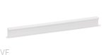 Uchwyt meblowy podłużny Angle 1480 Aluminiowy Biały Mat