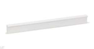 Uchwyt meblowy podłużny Angle 1480 Aluminiowy Biały Mat