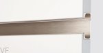 Uchwyt meblowy krawędziowy Jey2 697 Aluminiowy Srebrny