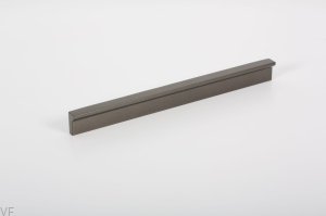 Uchwyt meblowy podłużny Angle 1480 Aluminiowy Metaliczny Szary