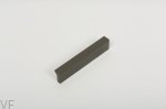 Uchwyt meblowy podłużny Angle 100  Aluminiowy Metaliczny Szary