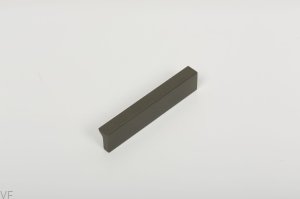 Uchwyt meblowy podłużny Angle 100  Aluminiowy Metaliczny Szary