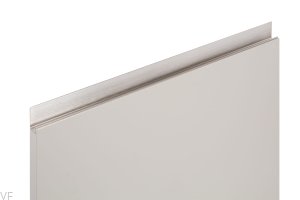 Uchwyt meblowy krawędziowy Jey 597 Aluminiowy Srebrny