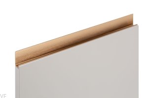 Uchwyt meblowy krawędziowy Jey 347 Aluminiowy Złoty