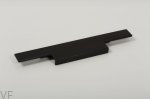 Uchwyt meblowy krawędziowy Linear 247-1 Metalowy Czarny Mat