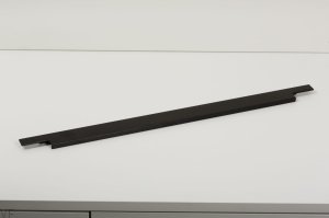 Uchwyt meblowy krawędziowy Linear 897-1 Metalowy Czarny Mat