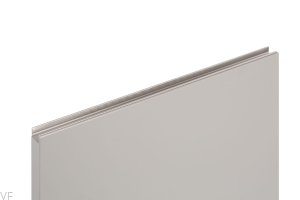 Uchwyt meblowy krawędziowy Jey2 397 Aluminiowy Srebrny