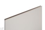 Uchwyt meblowy krawędziowy Jey2 597 Aluminiowy Srebrny