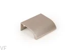Uchwyt meblowy krawędziowy Ona 32 Aluminiowy Srebrny Anodowany