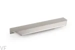 Uchwyt meblowy krawędziowy Vann 200 Srebrny Aluminiowy szczotkowany
