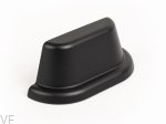 Uchwyt meblowy muszlowy Land 64 Metalowy czarny