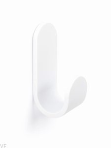 Wieszak ścienny Tok 40 Aluminiowy Biały Mat Eco