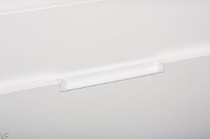 Uchwyt meblowy wpuszczany Hide 90 Metalowy Biały