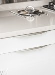 Uchwyt meblowy krawędziowy Forma 0250 497 Aluminiowy Srebrny Szczotkowany