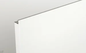 Uchwyt meblowy krawędziowy Grada 397 Aluminiowy Srebrny Szczotkowany