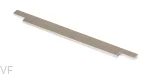 Uchwyt meblowy krawędziowy Linear 797 Aluminiowy Srebrny