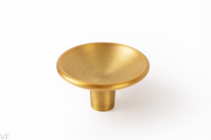 Gałka meblowa Disc 50 Złoty Szczotkowany Cava