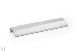 Uchwyt meblowy krawędziowy Wing 256 Aluminiowy Srebrny Szczotkowany
