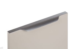 Uchwyt meblowy krawędziowy Vector 0434 297 Aluminiowy Szary Szczotkowany