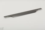 Uchwyt meblowy krawędziowy Vector 0434 997 Aluminiowy Szary Szczotkowany