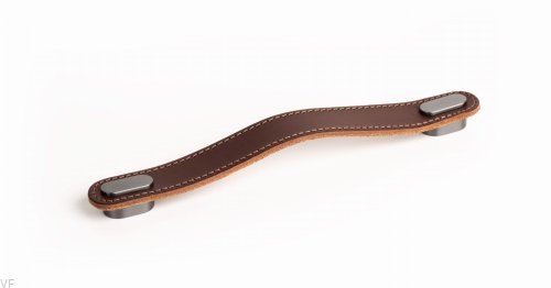 0507160P3631--OBLONG - 22x197mm brown leather+brush grey hdle-Viefe-Skandynawskie-Uchwyty.jpg