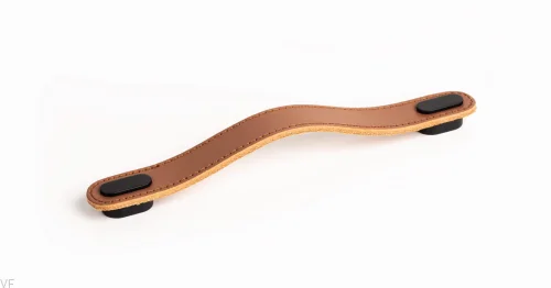 0507160P26M2--OBLONG - 22x197mm beige leather+matt black hdle-Viefe-Skandynawskie-Uchwyty.jpg
