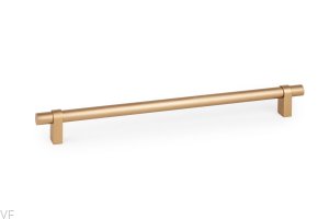 Uchwyt meblowy podłużny Nobb 320 Aluminiowy Szczotkowany Złoty