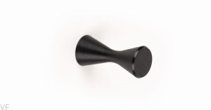 Wieszak ścienny Diabolo Aluminiowy Czarny Szczotkowany