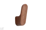 Wieszak ścienny Luv Wood Drewniany Orzech Włoski