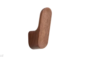 Wieszak ścienny Luv Wood Drewniany Orzech Włoski