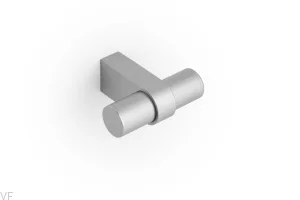 Gałka meblowa T-Bar Nobb Aluminiowa Srebrna Szczotkowana