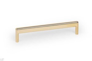 Uchwyt meblowy podłużny Beam 160 Metalowy Złoty Polerowany