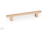 Uchwyt meblowy podłużny Hinoki Wood 160 Drewniany Dębowy Nielakierowany