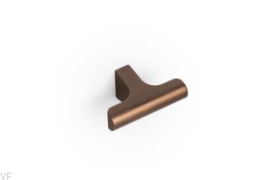 Gałka meblowa T-Bar Hinoki 60 Aluminiowa Brązowa Szczotkowana
