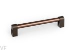 Uchwyt meblowy podłużny Casey 192 Aluminiowy Brązowy Mat