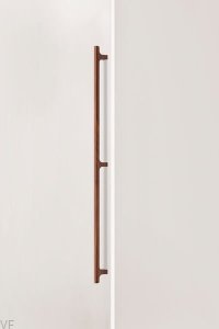 Uchwyt meblowy podłużny Hinoki Wood Big 832 Drewniany Orzech Włoski