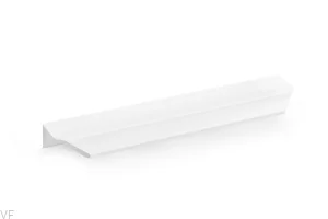 Uchwyt meblowy krawędziowy Vann 200 Aluminiowy Biały Mat